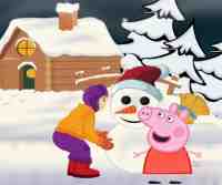 Зимние забавы свинки Пеппи